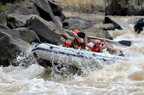 Go white water rafting with Liquid Adventures